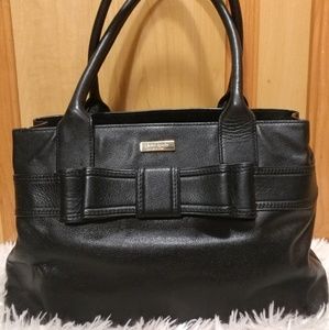 Kate Spade black purse with bow